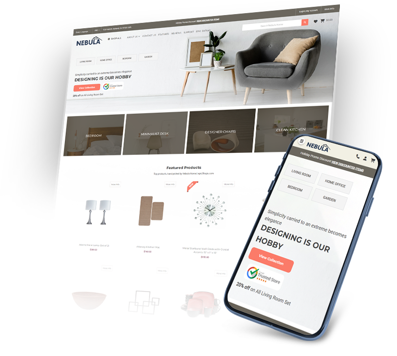Nebula BigCommerce Theme Nebula BigCommerce Theme